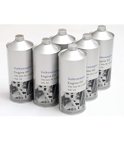 Amazon.co.jp: 5本セット VW 純正 エンジンオイル 504 00 J0VJD3F11 1L